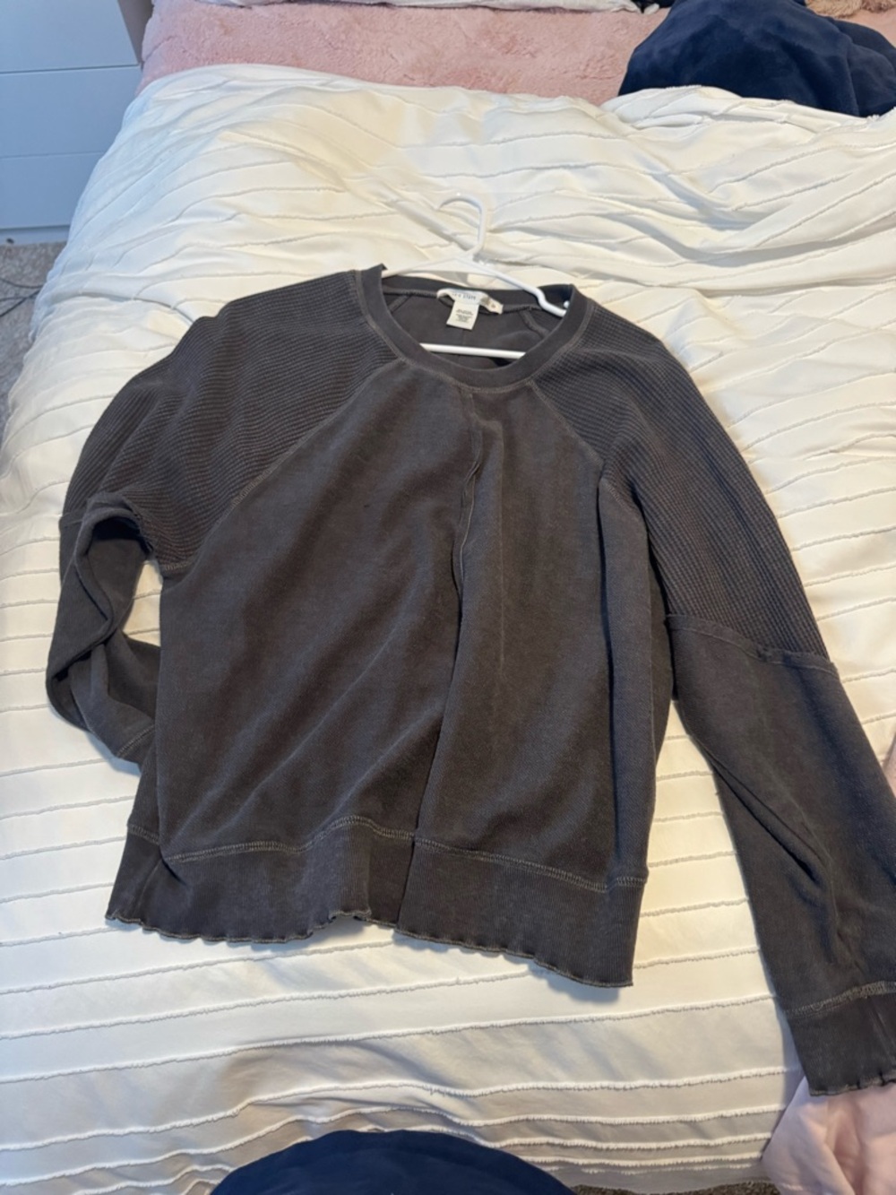 Altar'd State charcoal gray pullover sweater